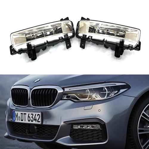 LED fog lights for BMW new 5-series G38 cars 1