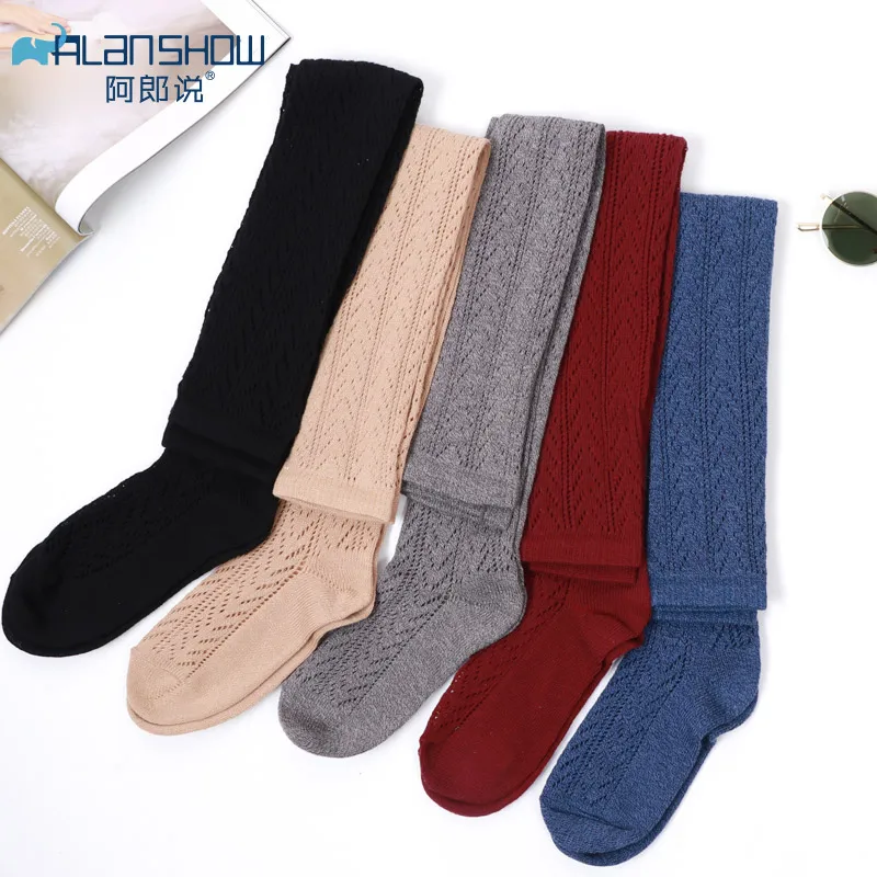 

Women Sexy Stockings Thigh High Long Stockings Plus Size Girls Cute Cotton Kawaii Woman Stockings Over Knee Factory Outlet