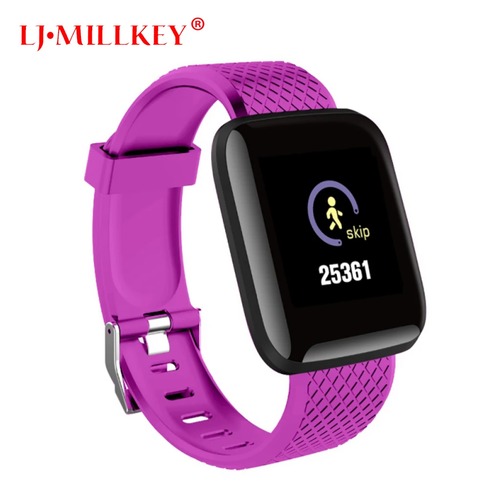 

Smart Bracelet Men Women Fitness Tracker Heart Rate Monitor Smart Wristband Blood Pressure Pedometer for Android IOS