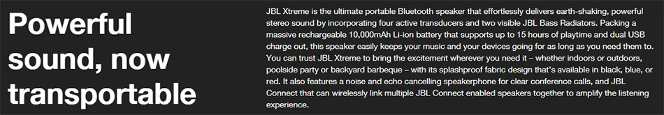 JBL Xtreme Bluetooth динамик s музыка войны барабаны аудио сабвуфер Портативный бас стерео звук динамик брызгозащищенный с динамиком телефона