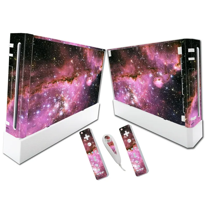 

Best quality stylish game decals waterproof adhesive whole body For W ii console skin sticker