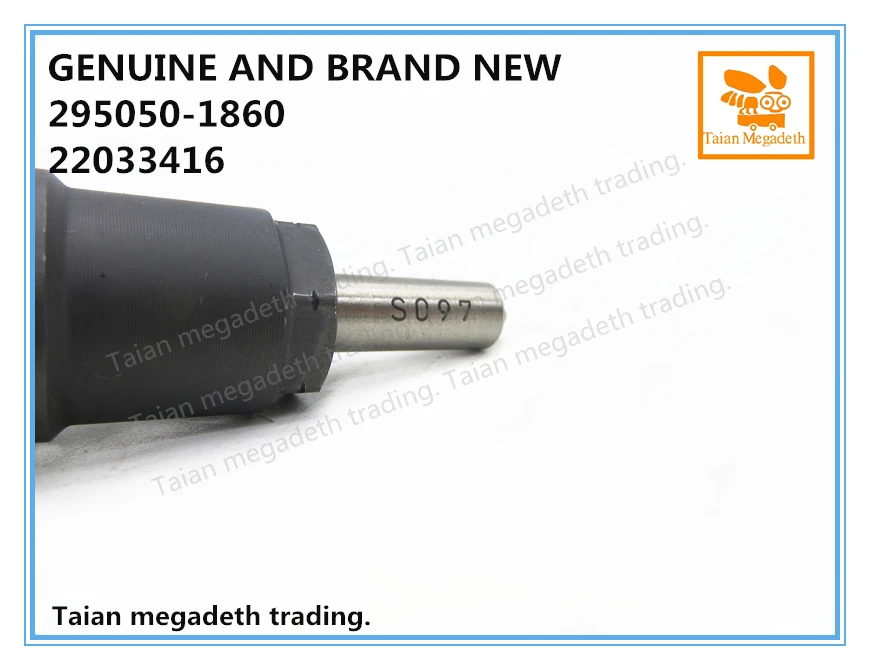GENUINE AND BRAND NEW COMMON RAIL FUEL INJECTOR 295050-1860, 22033416, 295050-1861, 295050-1862, 295050-1863, 295050-1864