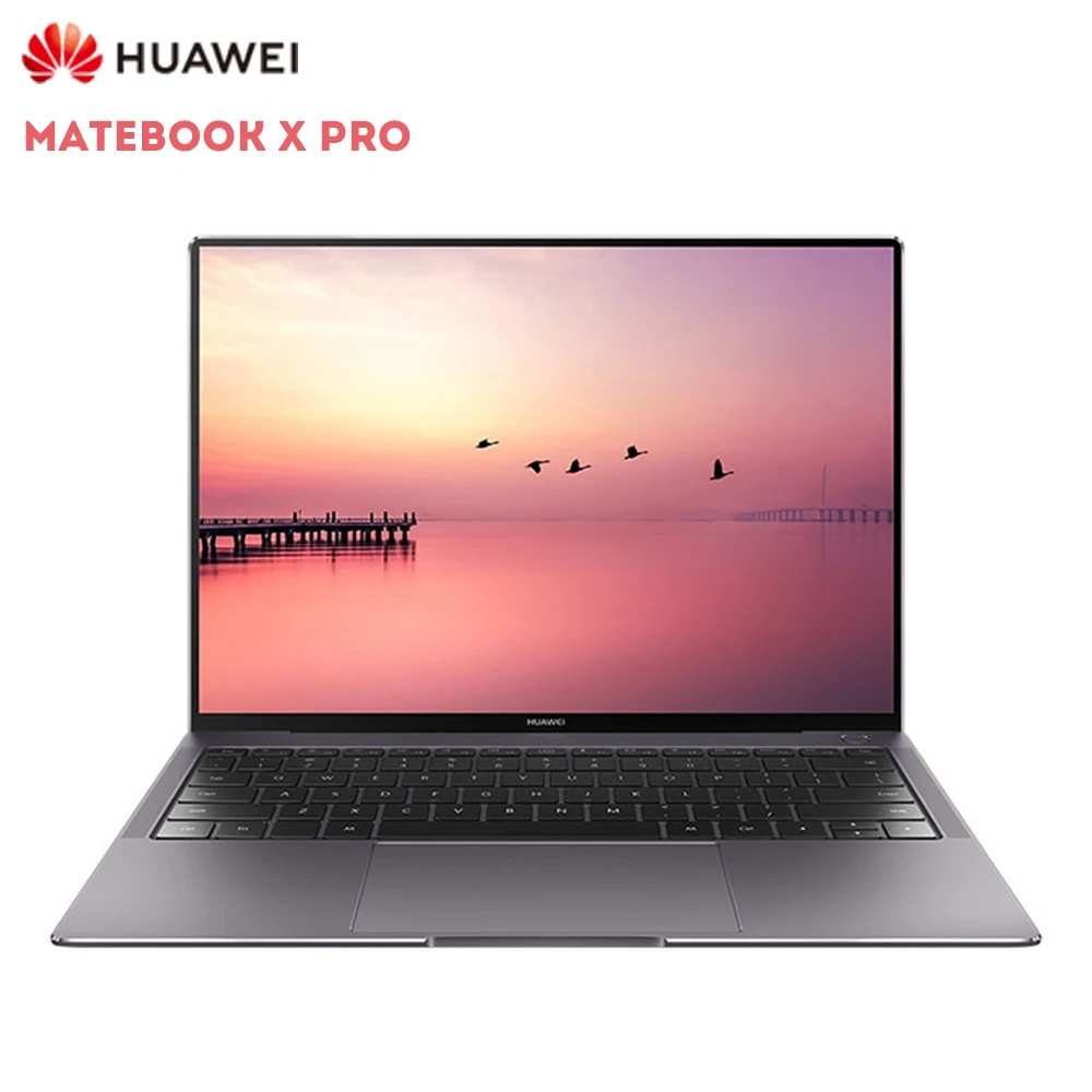 Оригинальный HUAWEI MateBook X Pro ноутбук Intel Core i7-8850U 16 ГБ оперативной памяти ГБ 512 ГБ SSD NVIDIA Geforce MX150 сенсорный экран