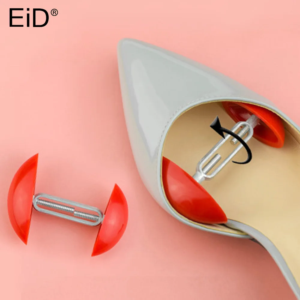 

EID 2Pcs Adjustable Mini Shoes Keepers Portable Mini Shoes Stretchers Width Extender Adjustable Shoe Aid Extender Men Women