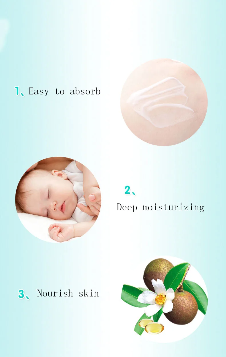 LAIKOU Baby Soothing Nourishing Whole Body Lotion Deep Moisturizing Fresh Non-greasy Easy To Absorb Without additives