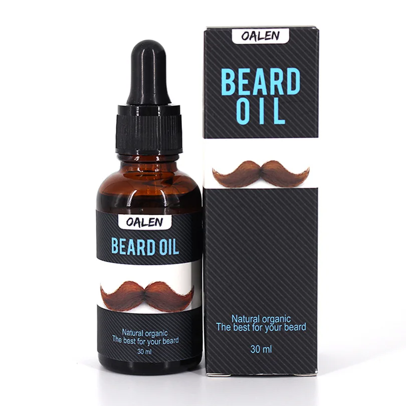 30ml Men's Beard Oil Care Nourishes Soft Strong Beard Moisturizing and