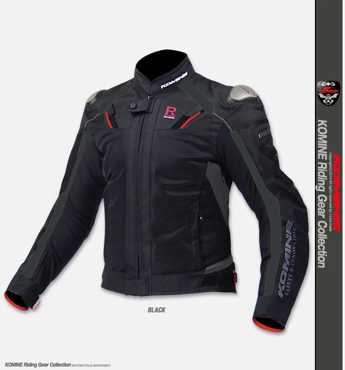 Komine jk 063 титановый сплав автомобильная гоночная мотоциклетная куртка ездовая служба популярная одежда