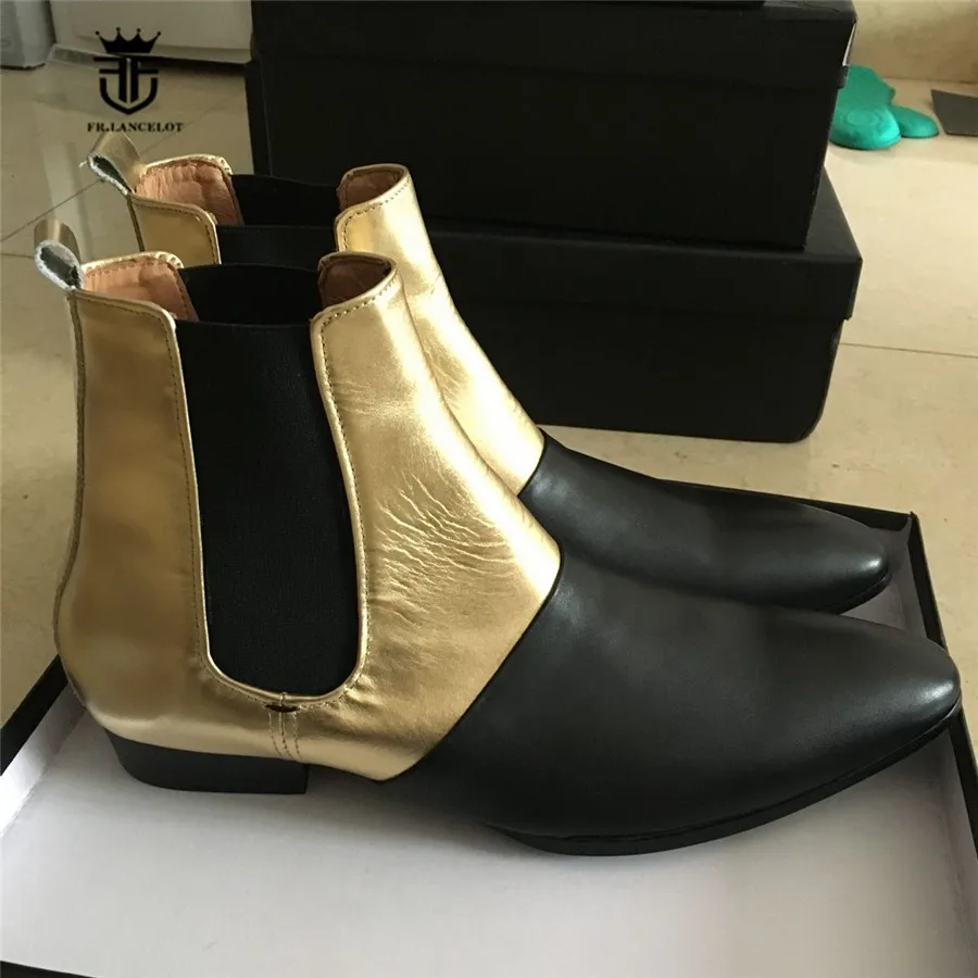 Buy High End Luxury Pointed Toe Genuine Leather
