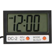 Thermostat Tester Indoor Outdoor Mini LCD Display Digital Room Thermometer Temperature Instruments 2017