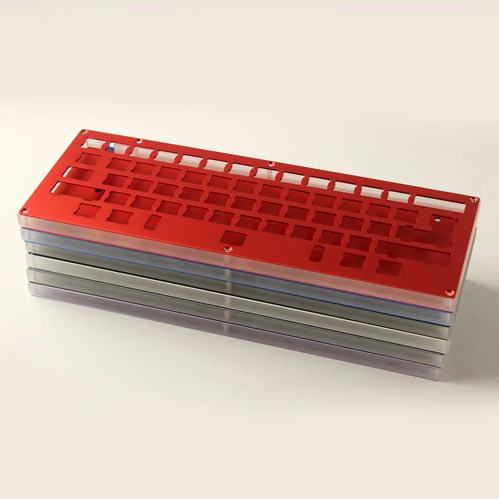 HHKB переключатели Gateron QMK программируемые Underglow RGB Алюминиевая CNC пластина корпуса