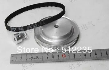 

Free Shipping Timing belt pulleys/Synchronous belt , synchronous pulley, the suite of Synchronous belt 3M(8:1)