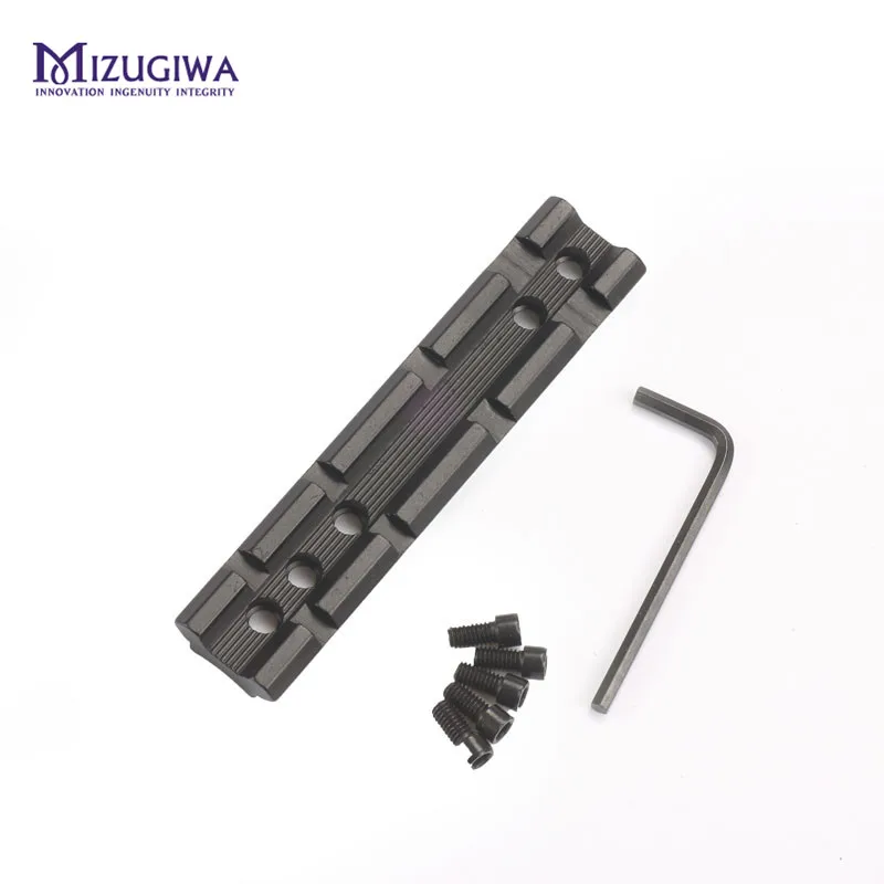 MIZUGIWA التكتيكية مسامير منحنى 20 ملليمتر ويفر السكك الحديدية جبل تحويل قاعدة Picatinny ل تثبيت بندقية نطاق مصباح يدوي MIZUGIWA التكتيكية مسامير منحنى 20 ملليمتر ويفر السكك الحديدية جبل تحويل قاعدة Picatinny ل تثبيت بندقية نطاق مصباح يدوي