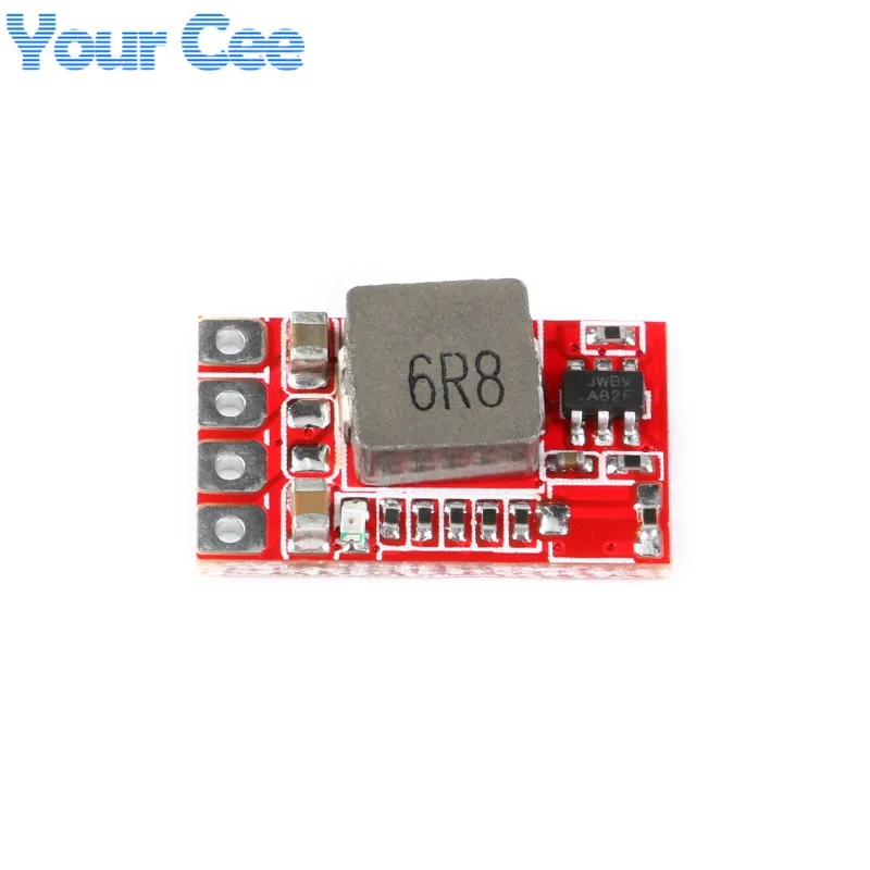 5 шт. мини DC-DC понижающий преобразователь понижающий модуль 1.3A регулируемое понижающее преобразование 12 в 24 В 5 в 3,3 В 9 в