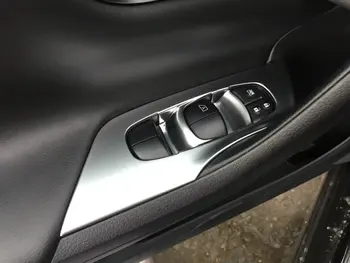 

4pcs Chrome Door Window Button Cover Trims For Nissan Teana Altima 2016 Facelift