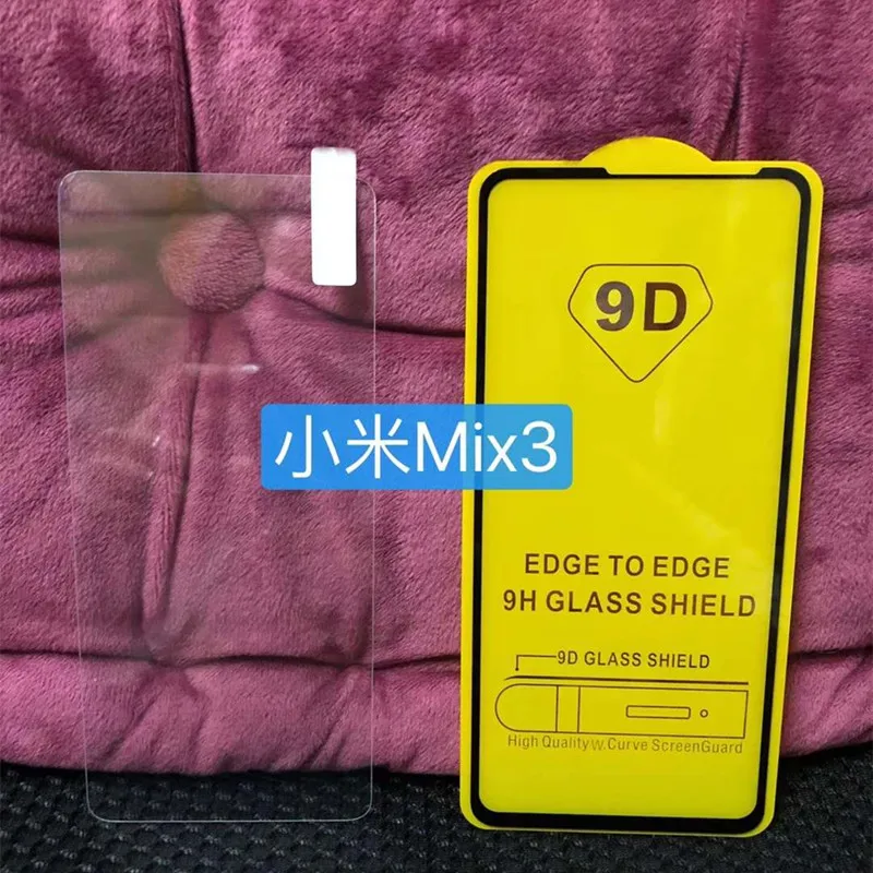 9D Full Glue Full Cover Tempered Glass For Xiaomi Mi 8 Mix