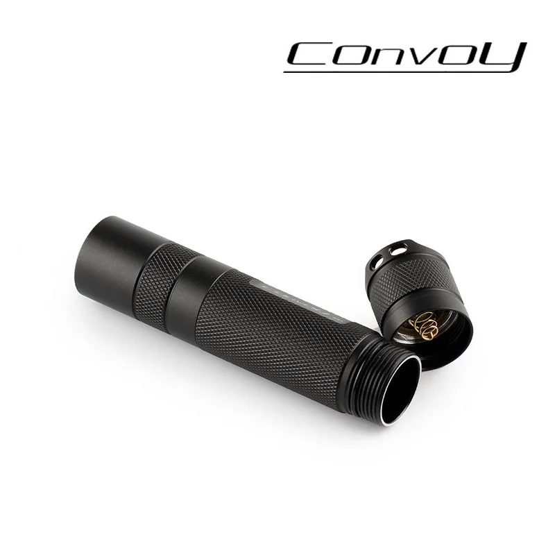 Ультрафиолетовый светодиодный фонарик Convoy S2 + фонарь с УФ светодиодом 365 нм Nichia