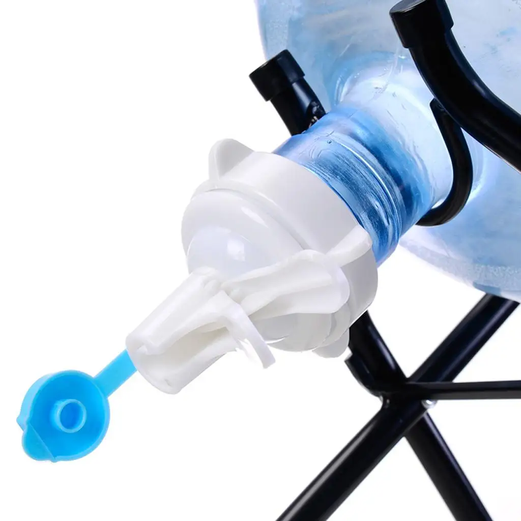 

3/5 Gallon Bottled Water Top Spigot Replacement Valve Faucet Water Dispenser Drink Tap for Outdoor Mineral Water + Cover