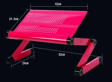 (Big fan) baffle Multi Functional foldable laptop table stand notebook Desk mount with mouse pad laptop stand computer holder