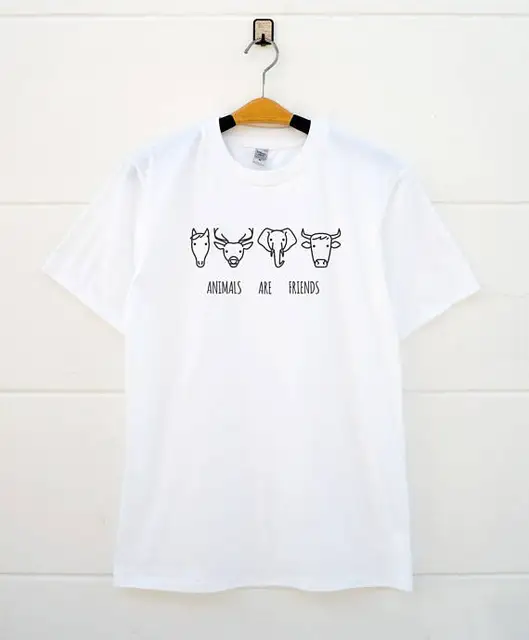 animals are friends t shirt vegetarian shirt vegan cute tumblr short