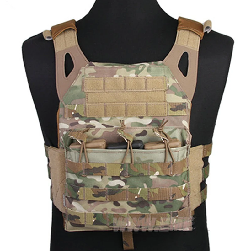 EmersonGear JPC жилет, Броня Jumper Plate Carrier Emersongear камуфляж MOLLE, охота военный Пейнтбол 7344 Multicam