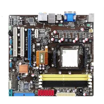 

For Asus M3A76-CM Desktop Motherboard 760G 760L Socket Socket AM2 DDR2 Original Used Mainboard