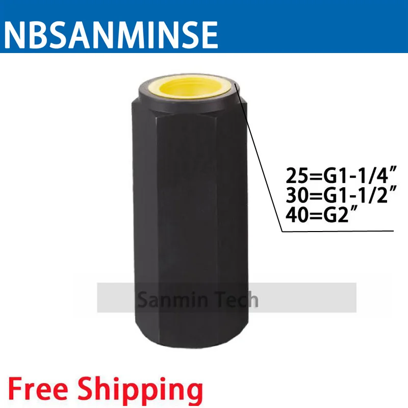 NBSANMINSE VU 1-1/4 1-1/2 2 Hydraulic Check Valve Big Port size Hydraulic System Valve One Way Valve цена NBSANMINSE VU 1-1/4 1-1/2 2 Hydraulic Check Valve Big Port size Hydraulic System Valve One Way Valve цены онлайн