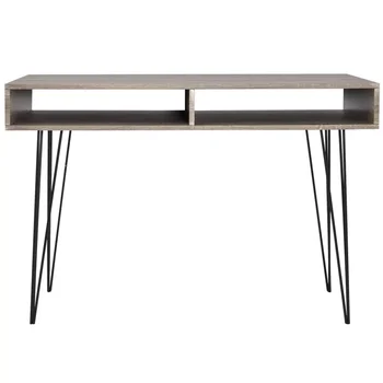 

Desk With 2 Compartments Computer Desk Workstation Game Table Home Office Writing desk