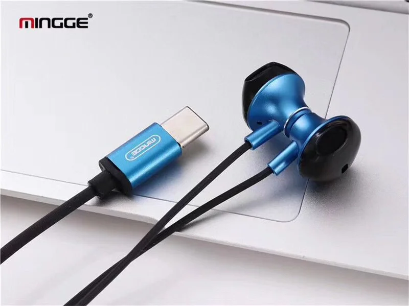 

Type C USB C Headsets Wired Stereo Earphones with Volume Control Sports Earbuds for XiaoMI HuaWei Samsung Android Type-C Phones