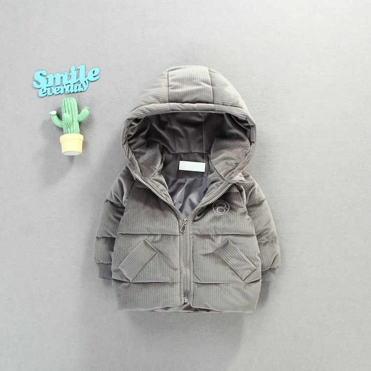 

Baby Thick Winter Jackets For Girls Boys Clothing 0-4T Warm Coats Overalls Hooded Baby Kids Outerwear