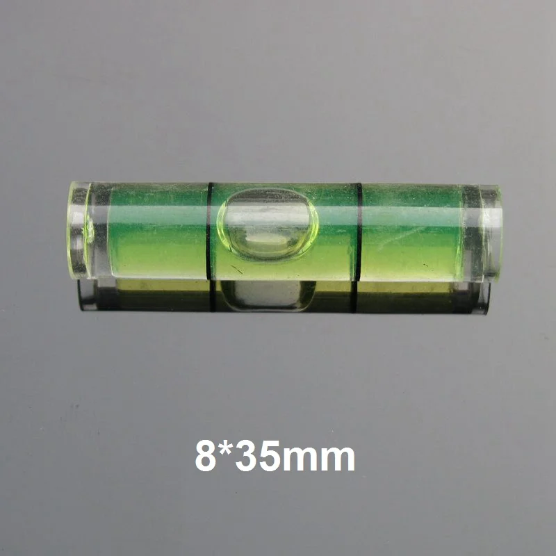 500 шт./лот) QASE спиртовой уровень пузырьковый мини-уровень духов диаметр 8 мм
