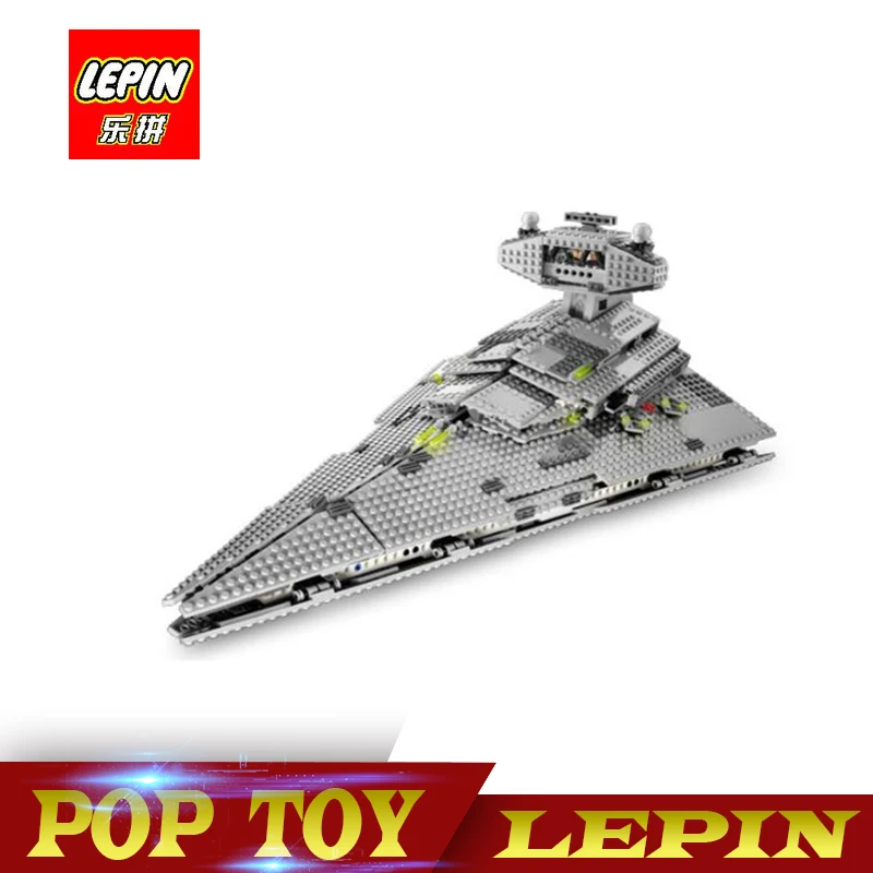 

LEPIN 05062 1359pcs Star Series War The Imperial Super Star Destroyer Set Building Blocks Bricks Compatible l 75055 Toy