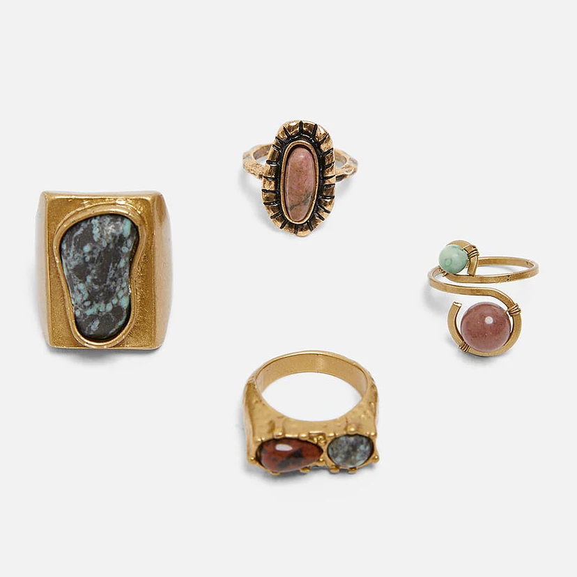 Dvacaman Boho ZA, женские серьги-капли с натуральным цветным камнем,, винтажные металлические массивные серьги с подвеской, вечерние этнические ювелирные изделия - Окраска металла: 12