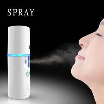 

Beauty Hydrating Water Portable Face Spray Care Health Spa Nano Spray Mist Facial Steamer For Skin Ultrasonic Face Beauty Care