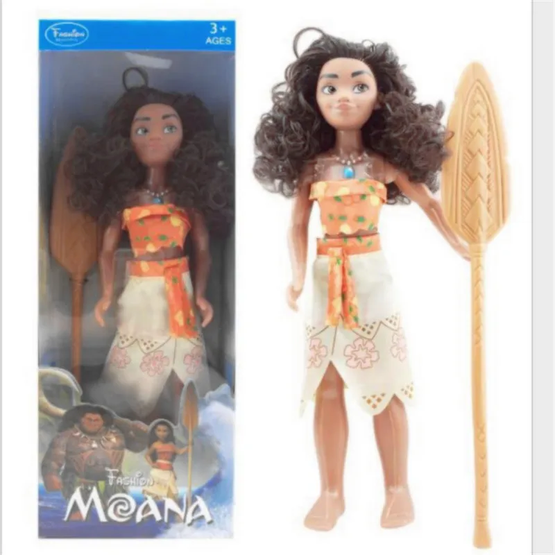 Vaiana boneca Моана косплей принцесса приключения модели Мультяшные игрушки Мауи