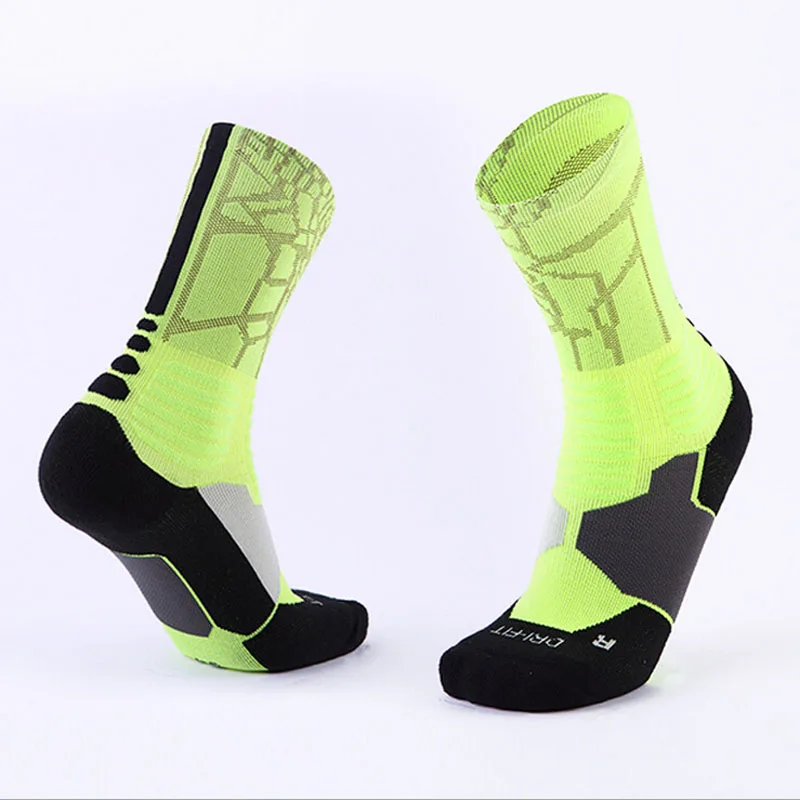 Мужские носки, шерстяные кашемировые хлопковые носки, удобная теплая зимняя Толстая Спортивная профессиональная баскетбольные Носки
