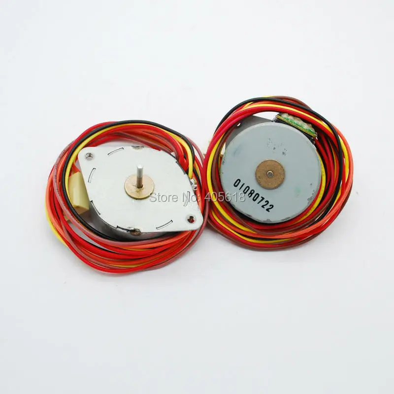 

1pc 4 phase 5 wire hybrid stepper motor dia 35mm step angle 7.5 degree great quality miniature Micro stepper Motor free shipping