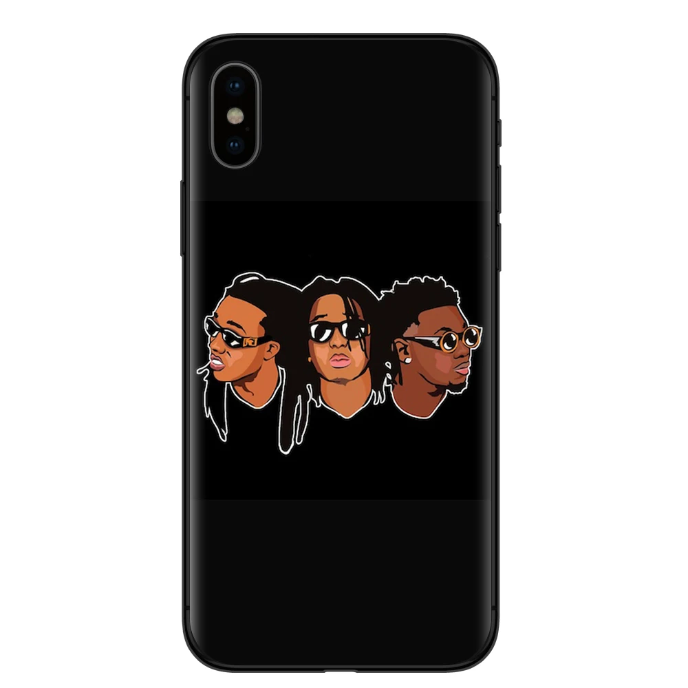 Чехлы для телефонов RUIXKJ iPhone 5 5S SE 6 6S 7 8 Plus X XR XS Max мягкий черный силиконовый чехол