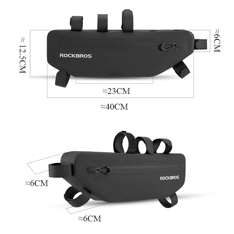 Большая емкость велосипедные сумки верхняя труба передняя рама сумка Водонепроницаемый MTB дорожный треугольник пакет велосипедные сумки аксессуары