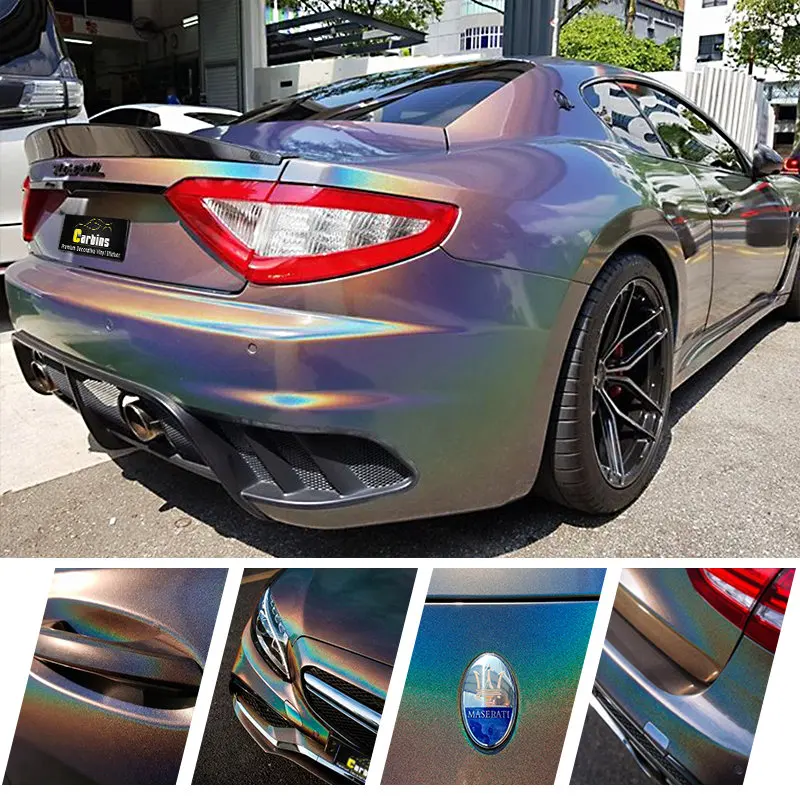 Abu Abu Laser Diamond Vinyl Stiker 3 M Psychedelic Super Mobil