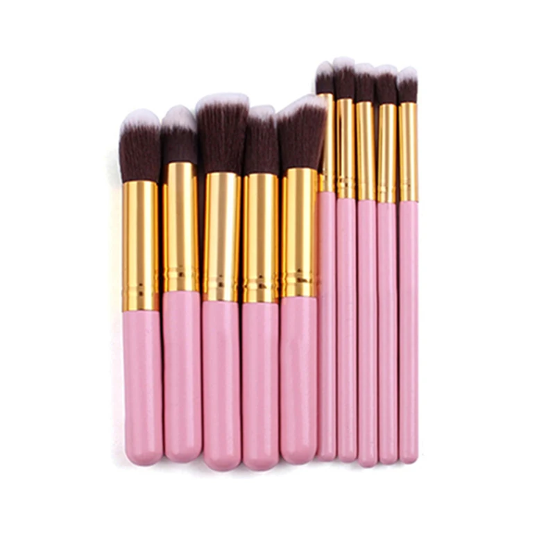 

10/32 Pcs Wood Handle Make-Up Brushes Kit Pro Beauty Cosmetic Make Up Set