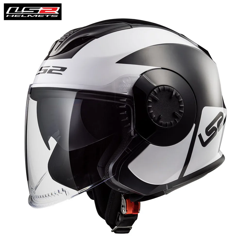 Ls2 OF570 Verson Technik Jet шлем мобильный мотоциклетный скутер Capacetes De Motociclista Casco Moto Casque Moto cask