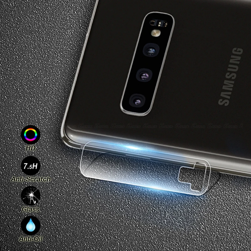 

Screen Protector Tempered Glass For Samsung Galaxy S10 Plus S10e Note 10 Plus Camera Lens Glass Film Back Len Film