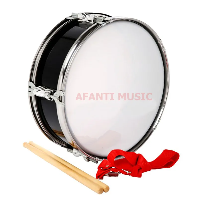 18 Inch Black Single Tone Afanti Music Bass Drum Bas 1376