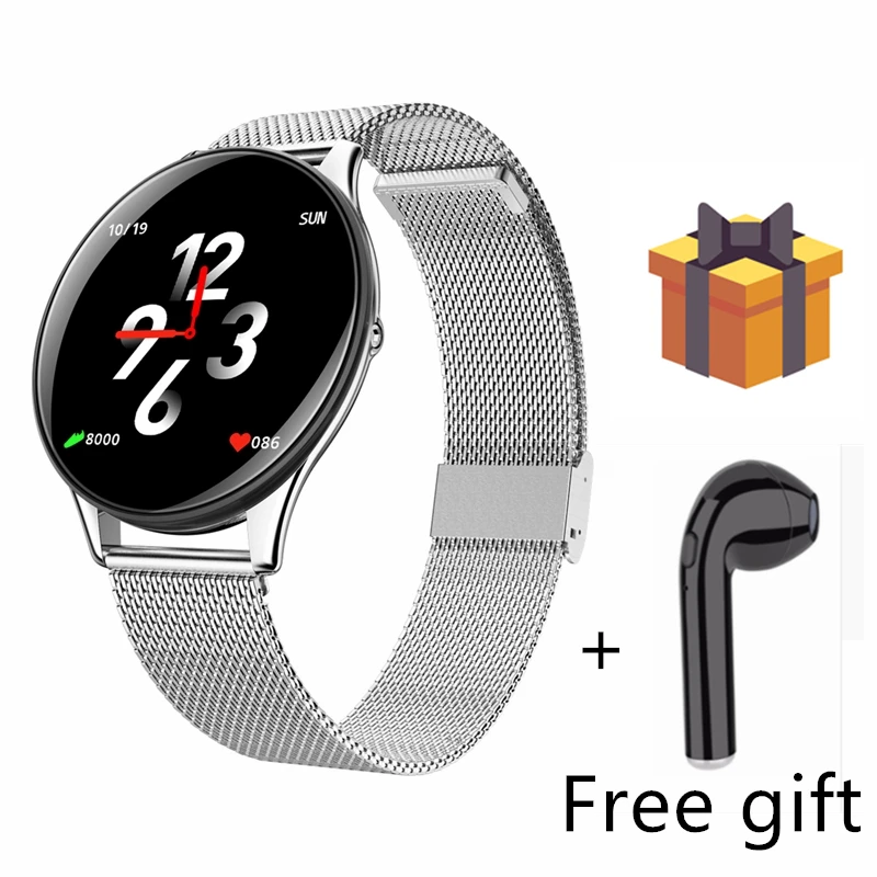 

SN58 Smart Watch 2019 IP68 Waterproof Fitness Tracker 2.5D Toughened Screen Heart Rate Monitor For Android IOS And Free Gift