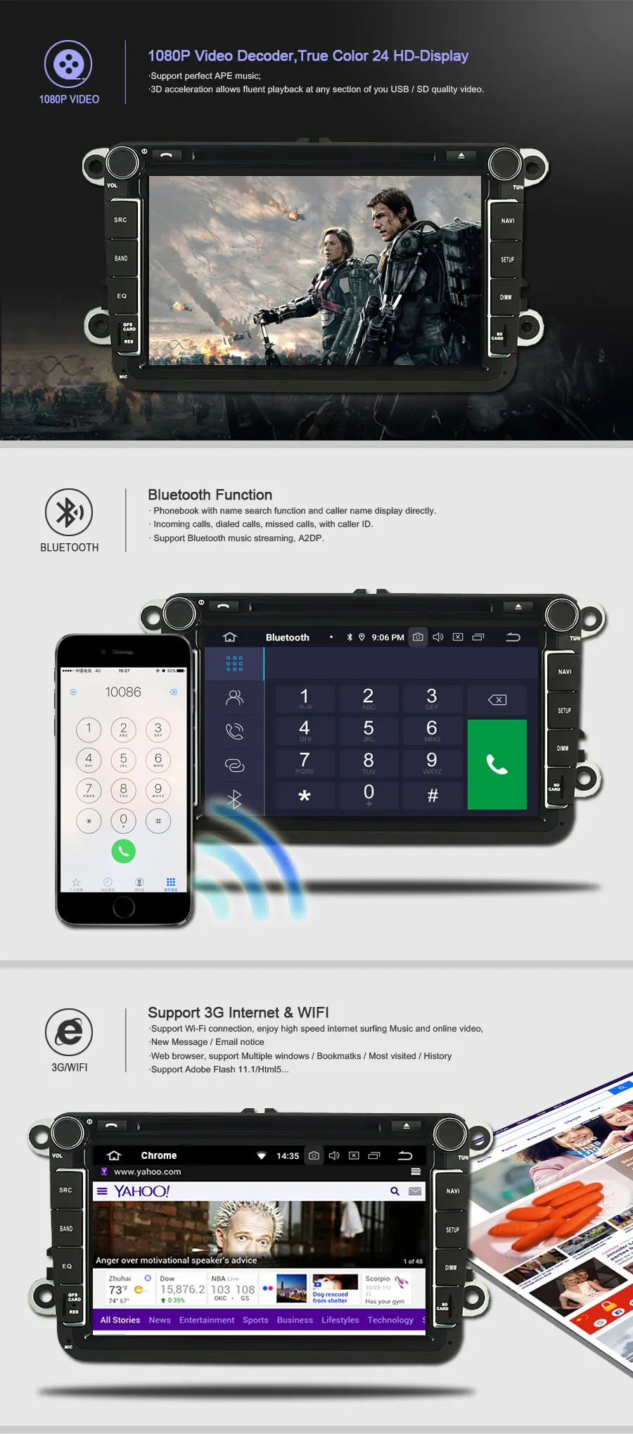 Top NaweiGe 7Inch Android Octa core 9.0 PX5 4+32GB Car dvd for Peugeot 407 Autoradio GPS Navigation Car Multimedia Players Car Radio 3 Top NaweiGe 7Inch Android Octa core 9.0 PX5 4+32GB Car dvd for Peugeot 407 Autoradio GPS Navigation Car Multimedia Players Car Radio 3