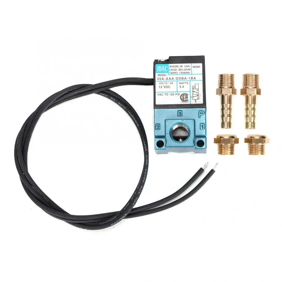 

3 Port Electronic Boost Control Solenoid Valve DC12V 5.4W 35A-AAA-DDBA-1BA Car Accesories
