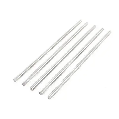 

5 Pcs HSS High Speed Steel Round Lathe Carbide Stick Bar 3mm x 100mm