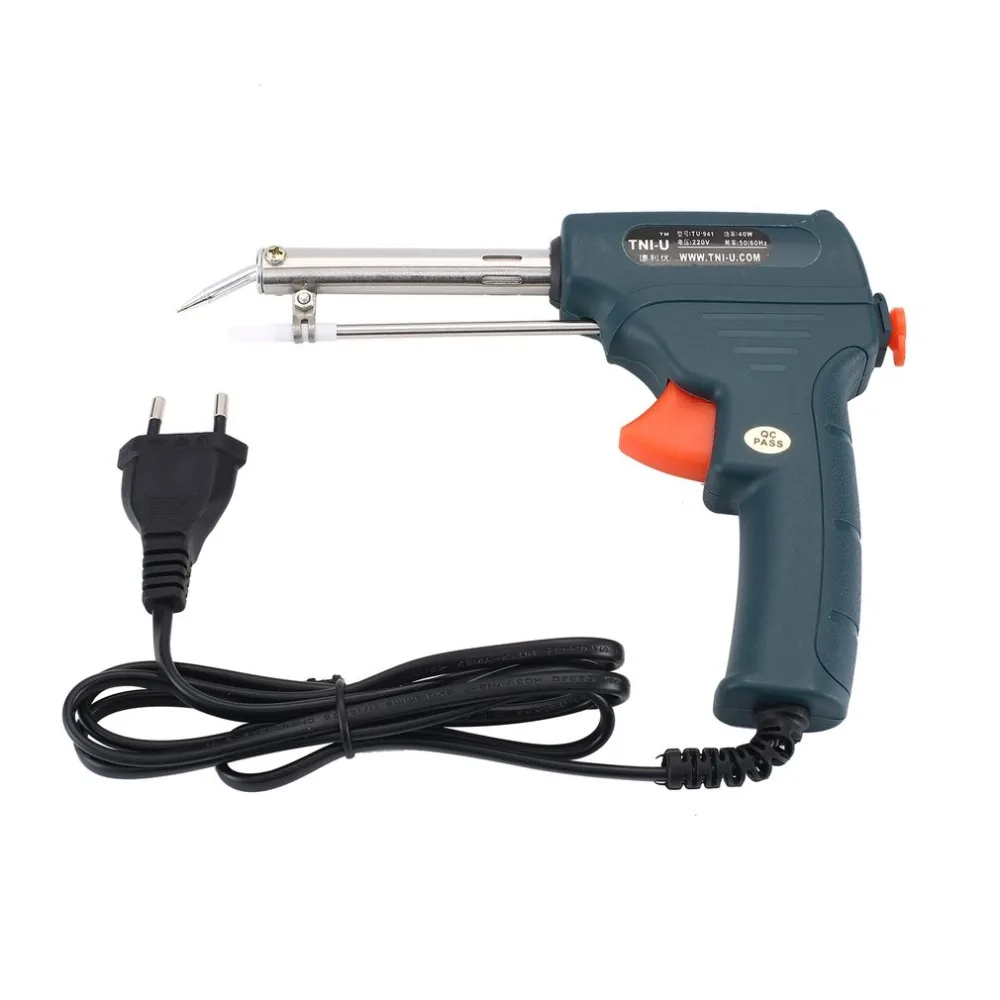 

New Adjustable Temperature Electric Soldering Iron 220V 110V 60W Welding Solder Rework Station Heat Pencil 5pcs Tips Repair Tool
