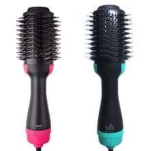 Electric Hair Dryer Blow Dryer Hair Curling Iron Rotating Brush Hairdryer Hairstyling Tools Professional 2 In 1 hot-air brush