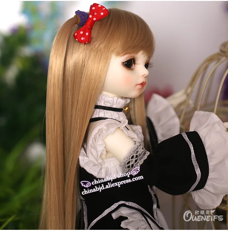 BJD SD Кукла Одежда 1/4 костюм горничной юбка горничной для Minifee или Roselied тела YF4-63 Аксессуары куклы